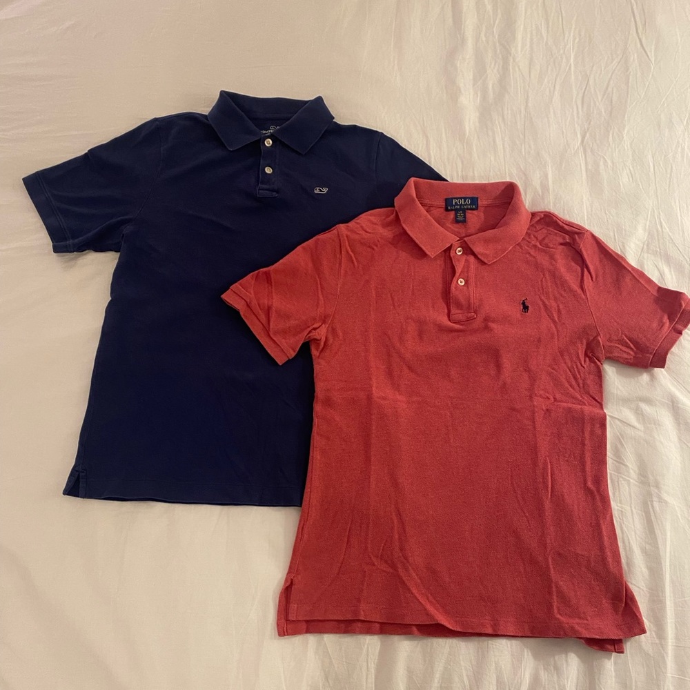 BOY’S GOLF SHIRT / POLO PAIR - SIZE L